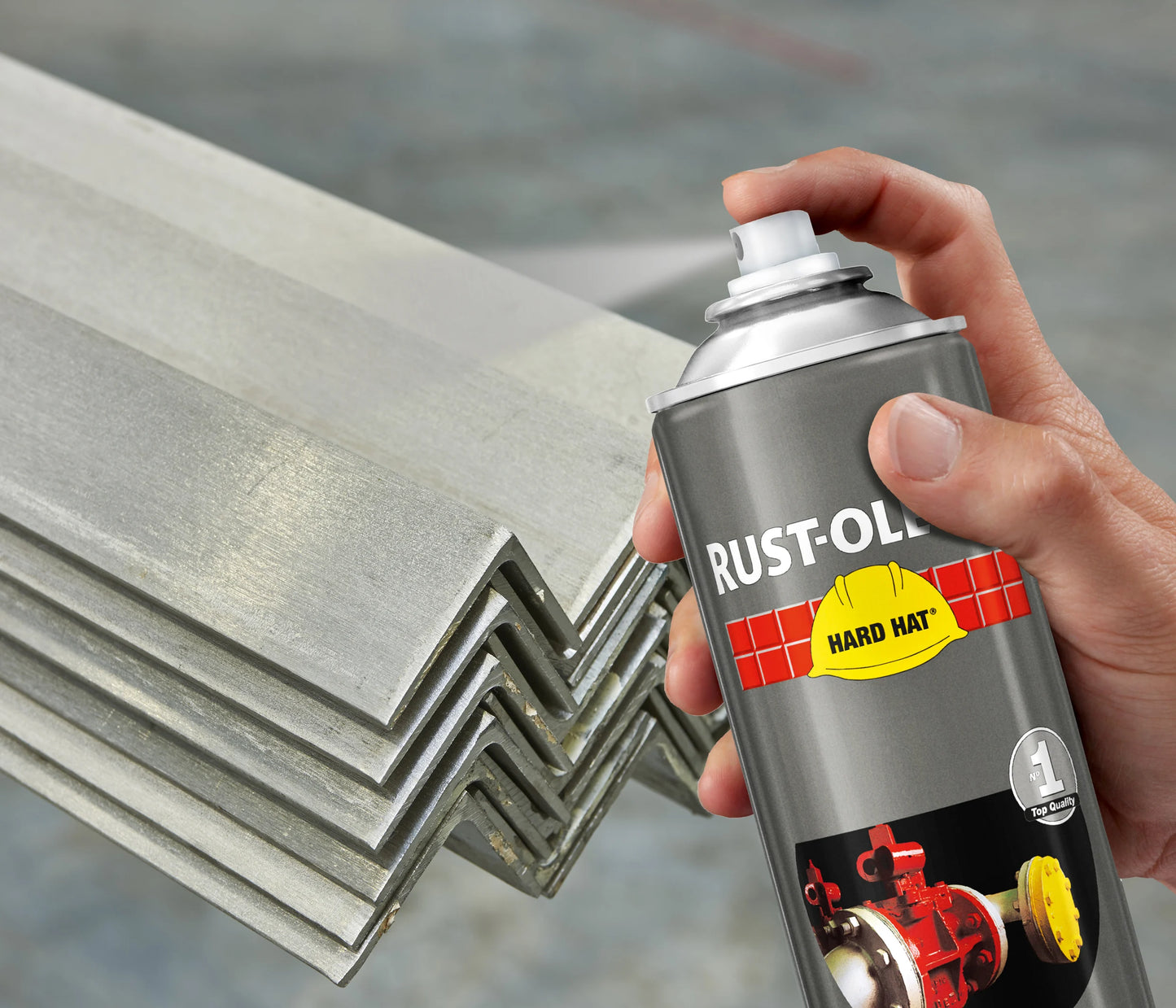 Rust-Oleum Hard Hat® Topcoat Stainless Steel