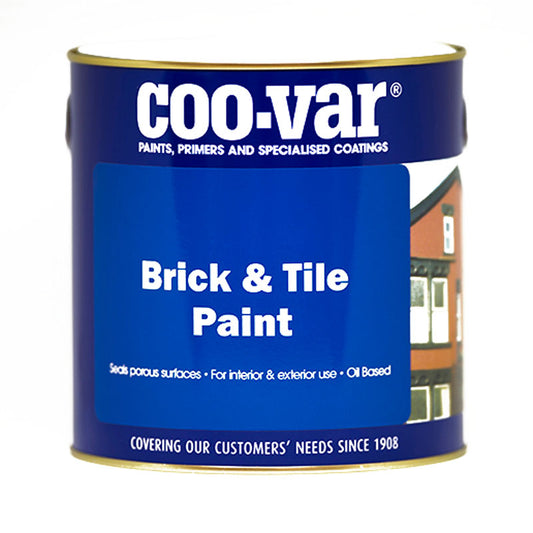 Coo-Var Brick and Tile Paint Gloss Red