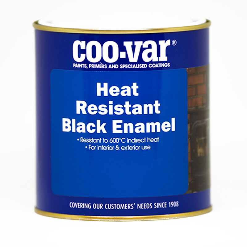 Coo-Var Heat Resistant Black Enamel