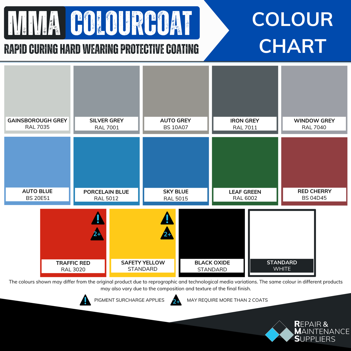 MMA Colourcoat