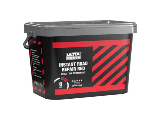 Instarmac UltraCrete Instant Road Repair 6mm Red | Cold Lay Asphalt Concrete