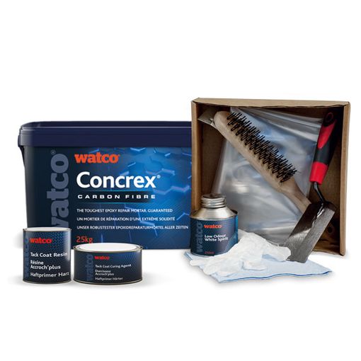 Watco Concrex Carbon Fibre Repair Bundle Pack