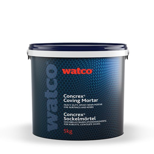 Watco Concrex Coving Mortar | Heavy Duty Epoxy Resin Mortar For A Tough Coved Skirting