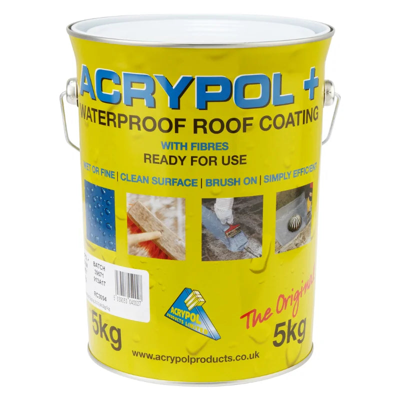Cromar Acrypol+ Waterproof Roof Coating 2.5kg