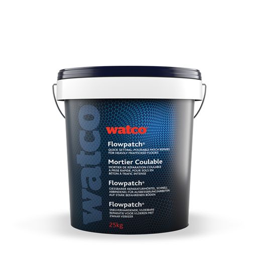 Watco Flowpatch | A Pourable Mortar For Filling Holes In Concrete, Inside And Out