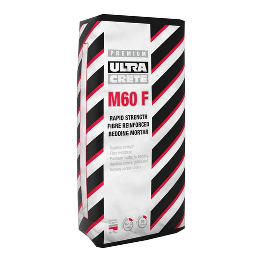 Instarmac UltraCrete M60 F | Rapid Strength, Fibre Reinforced Bedding Mortar