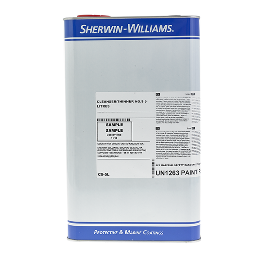 Sherwin-Williams Cleanser/Thinner No.9