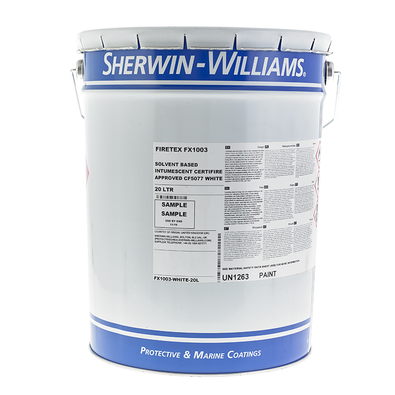 Sherwin-Williams Firetex FX1003 – RMS | Repair & Maintenance Suppliers